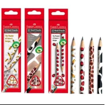 

Pensil 2B Faber Castell Motif