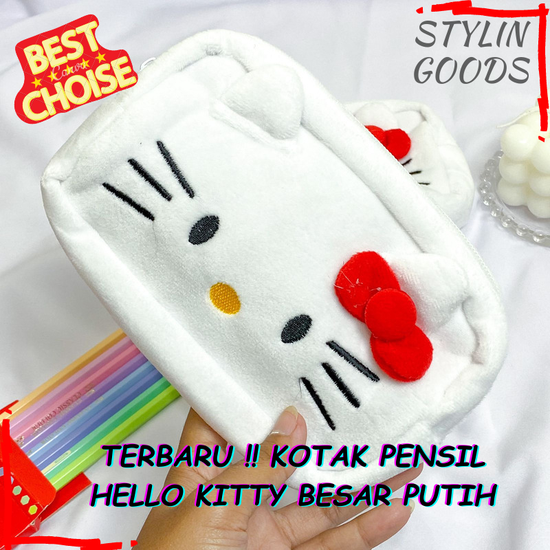 

KOTAK PENSIL KAIN HELLO KITTY 20 x 12 CM PLUSHIE BONEKA BULU / TEMPAT PENSIL KAIN BAHAN BELUDRU BULU SUEDE DIJAMIN TERMURAH ! BISA COD JUGA ! KUALITAS TERBAIK