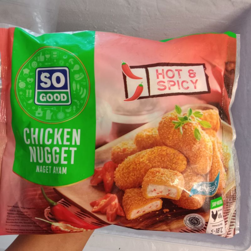 

so good chicken nugget hot & spicy