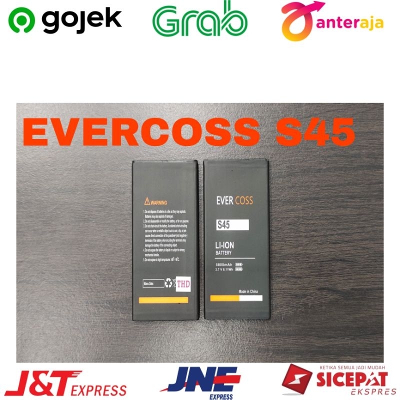 BATRE / BATERAI / BATTERY / BATRAI  EVERCOSS S45 XTREAM 1