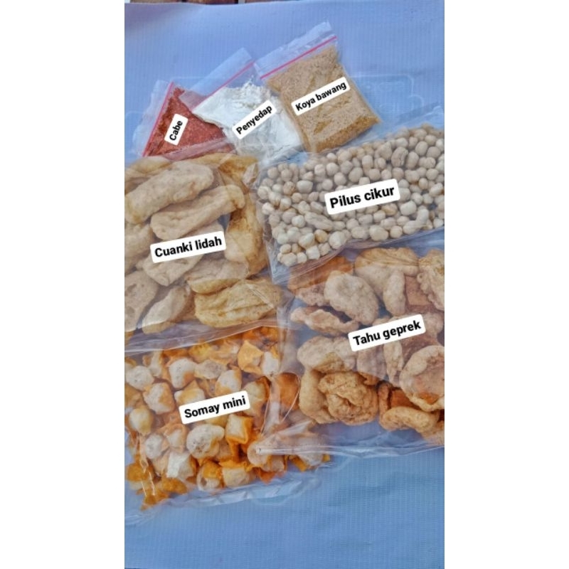 

Paket Usaha Topping Baso aci