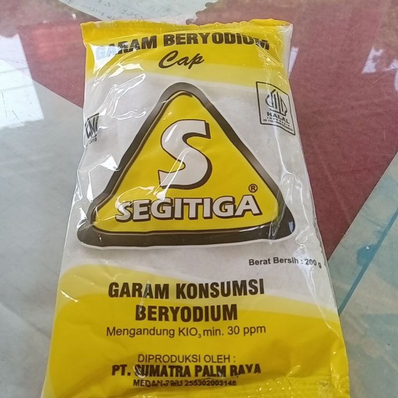 

garam halus segitiga 200 gram