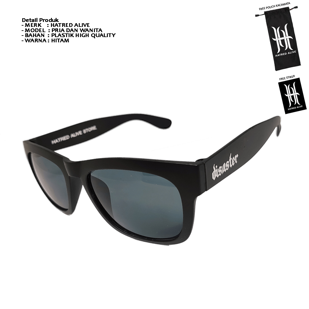 Kacamata Distro Clothing Local Brand Original Sunglasses Eyewear Anti Silau Untuk Pria Dan Wanita Wa