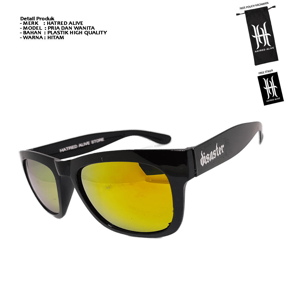 Kacamata Distro Clothing Local Brand Original Sunglasses Eyewear Anti Silau Untuk Pria Dan Wanita Wa