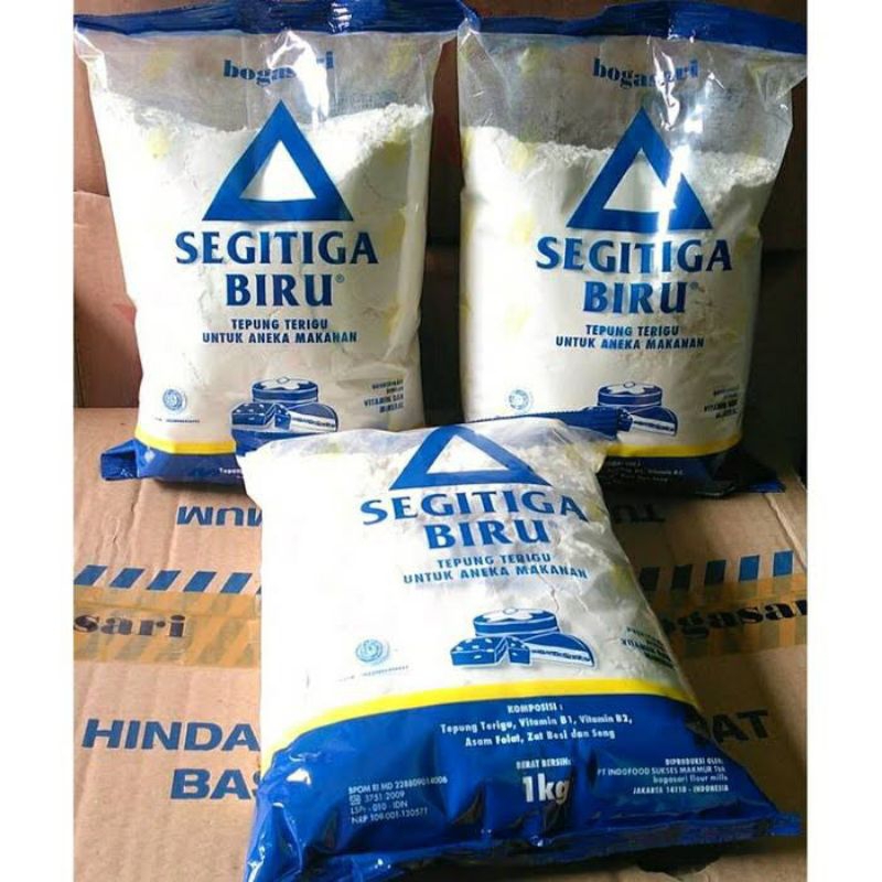 

Tepung Terigu Segitiga Biru 1kg 1000gram