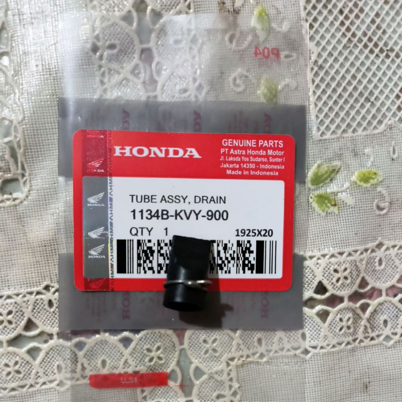 KARET PEMBUANGAN CVT BEAT SCOOPY VARIO 125 KVY FF335