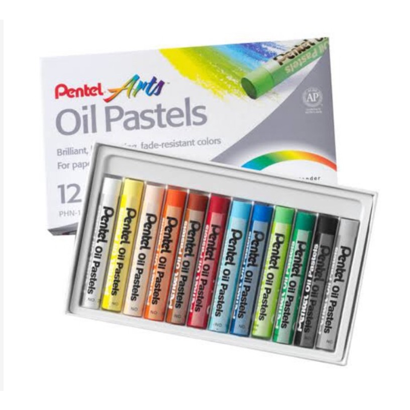 

Crayon Pentel Arts Oil Pastels 12 Warna