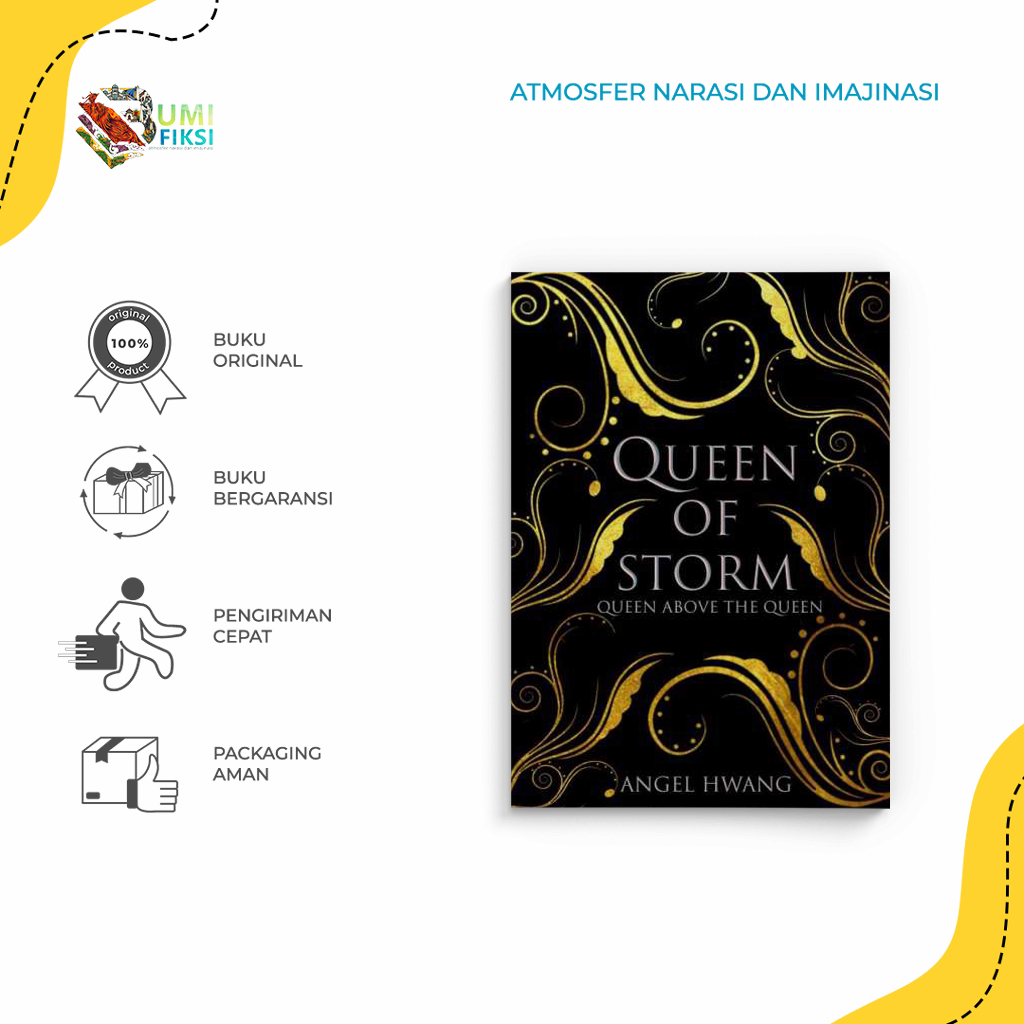 Buku Novel Queen Of Storm - Angel Hwang - Takis Publishing - Bumi Fiksi