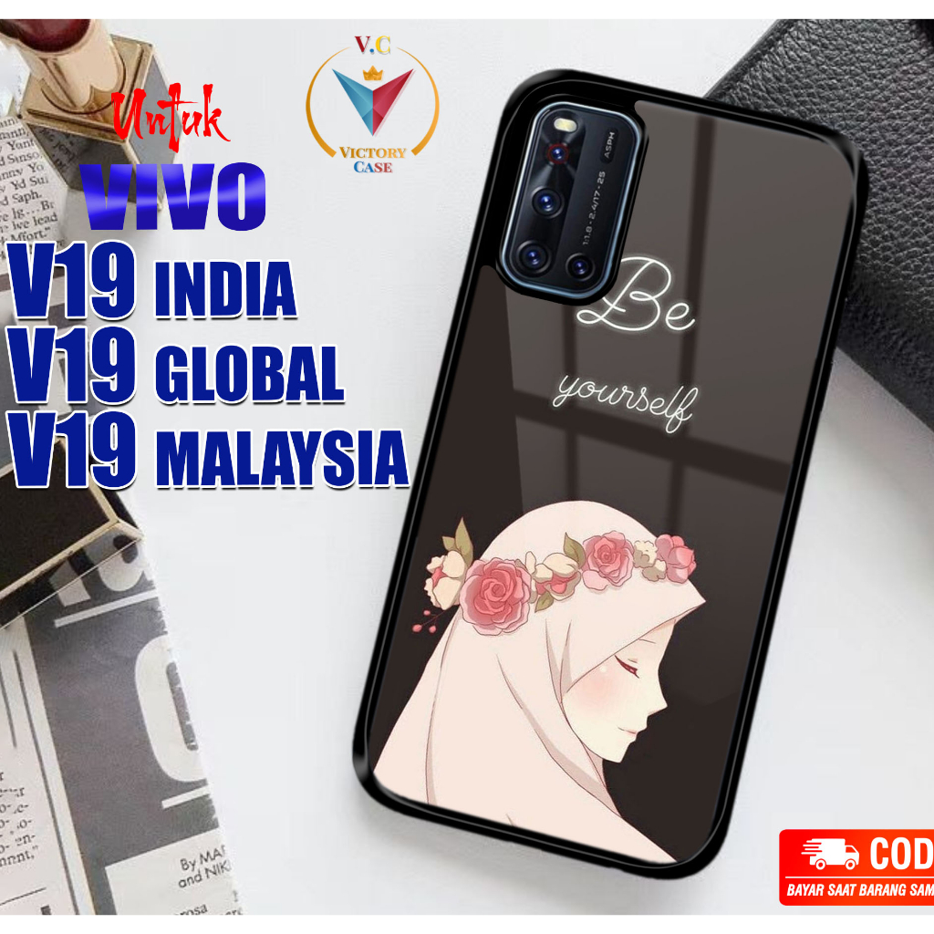Case Vivo V19 India V19 Global V19 Malaysia Victory Case Motif [ HJB ] Case Hp Glossy Casing Hardcas