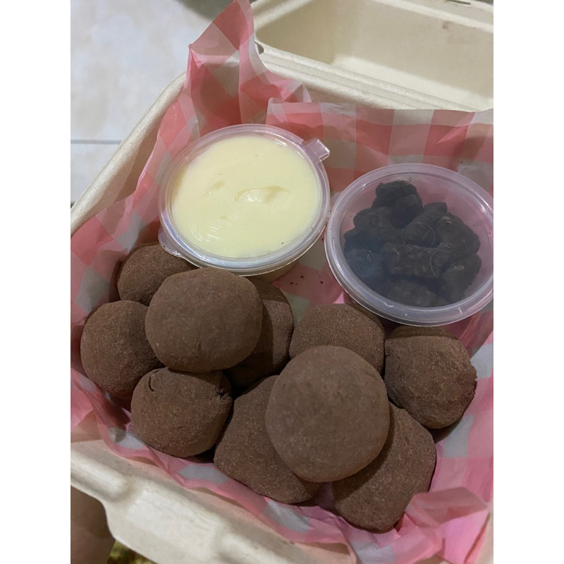 

Creamy mochi bites