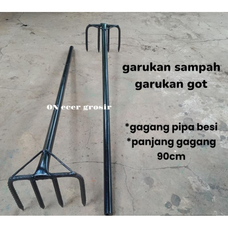 Garukan sampah/garukan got,alat berkebun/alat bersih bersih got