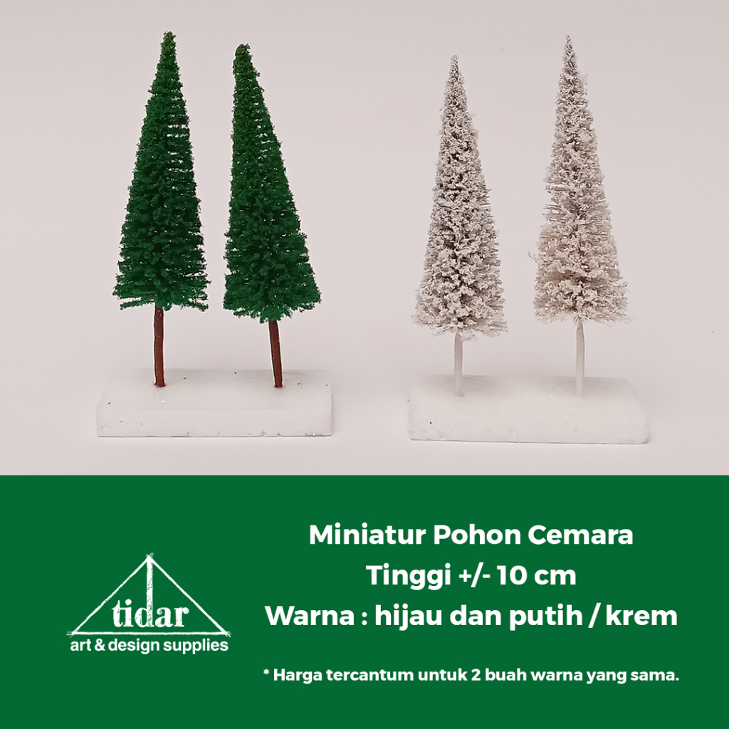 

[MR] MH - Miniatur Pohon Cemara Tinggi 10 cm - Maket Tanaman Pinus