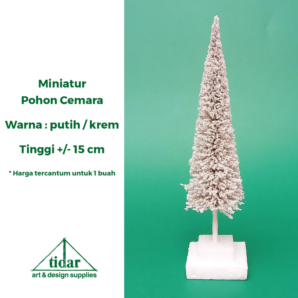 

[MR] MH - Miniatur Pohon Cemara 15 cm - Maket Tanaman Pinus