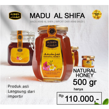 

Madu Al Shifa 500 Gram Natural Honey Al Shifa 500 Gram