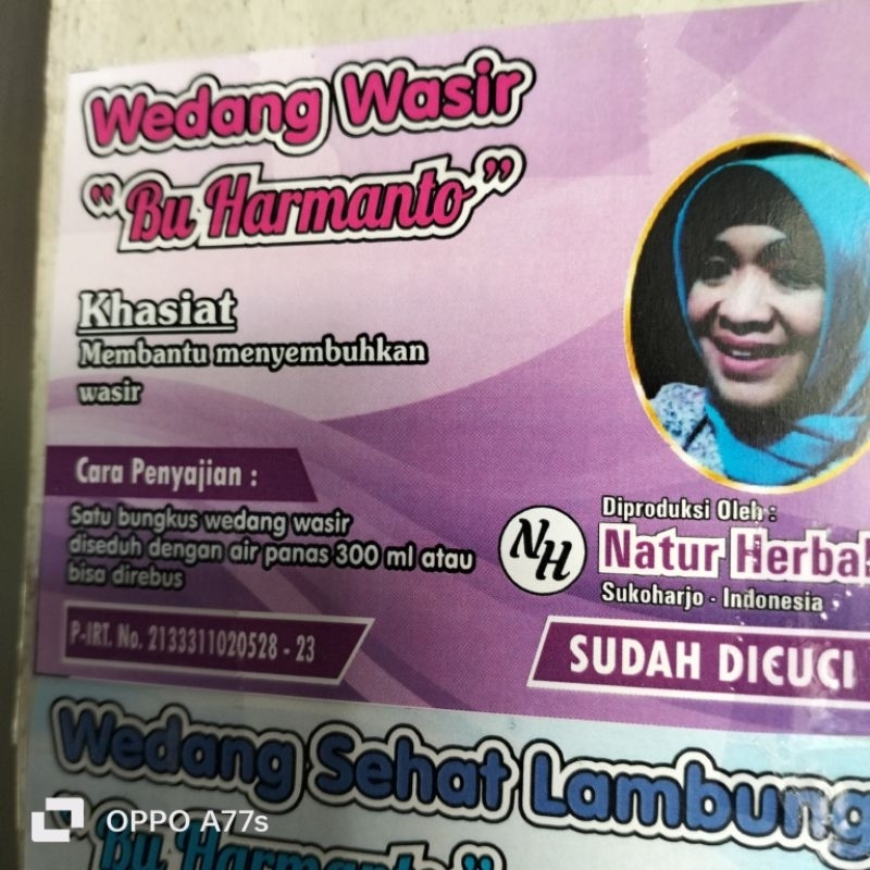

wedang wasir ramuan tradisional