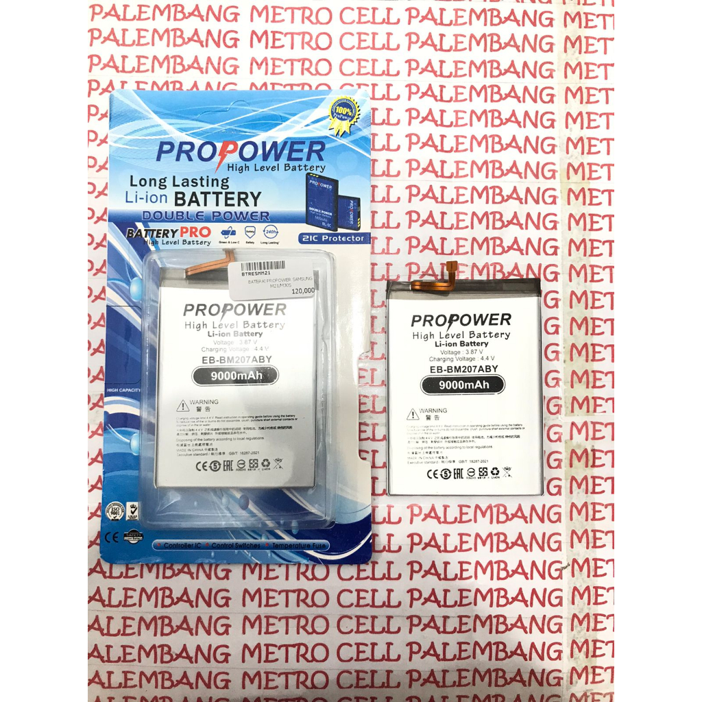 BATERAI PRO POWER SAMSUNG M21/M30S EB-BM207ABY DOUBLE POWER