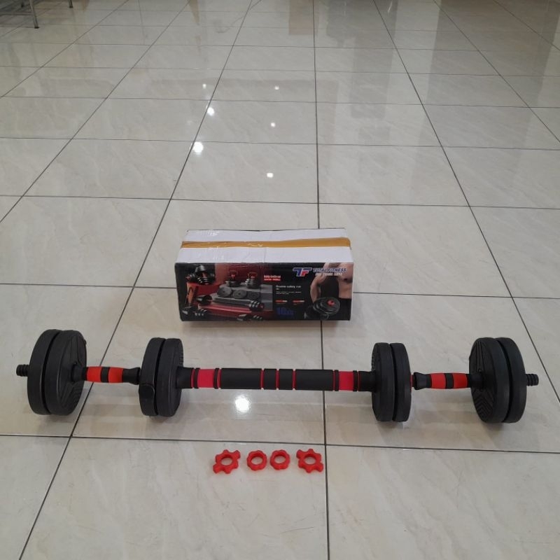 Dumbell set 10kg pvc