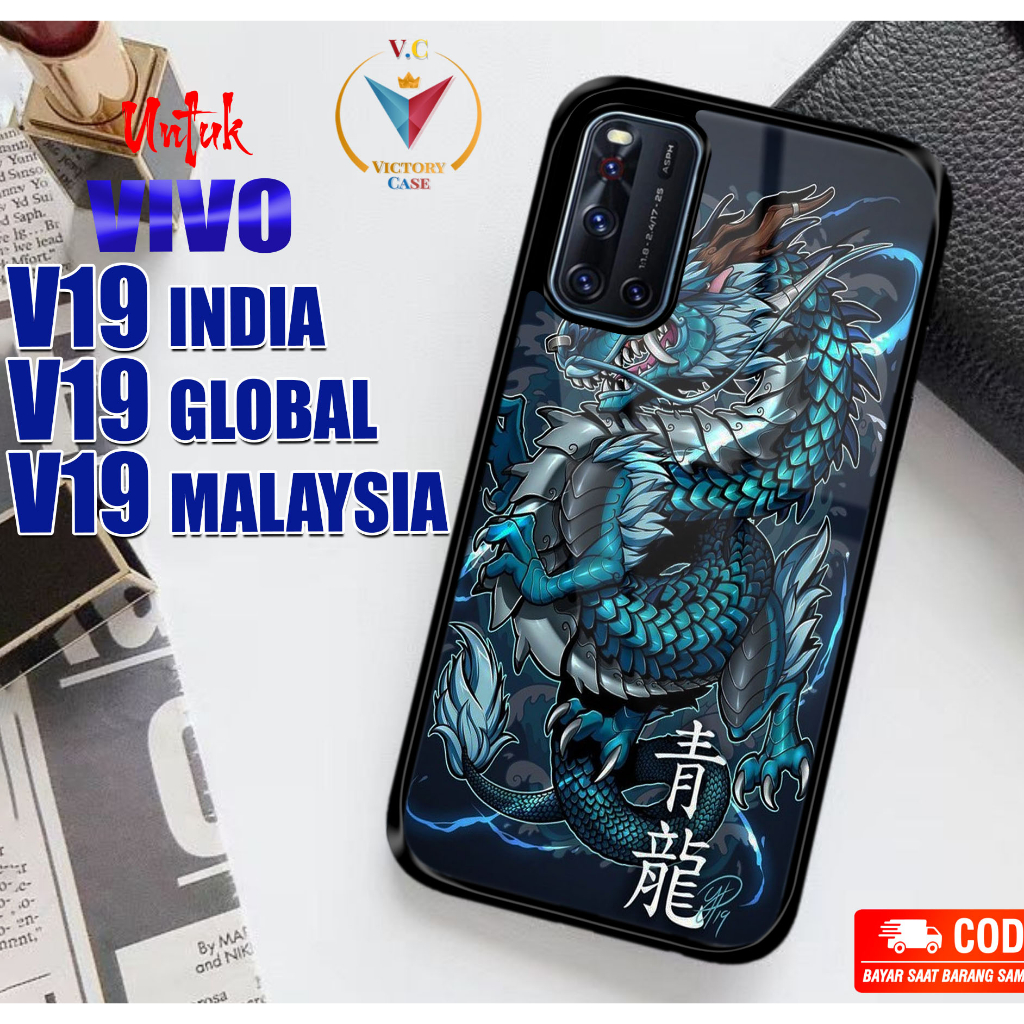 Case Vivo V19 India V19 Global V19 Malaysia Victory Case Motif [ NAGA ] Case Hp Glossy Casing Hardca