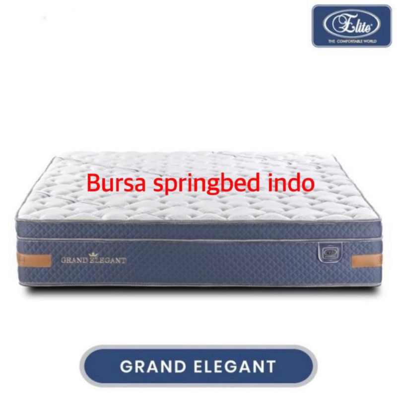 elite grand elegant 90 120 160 180 200 kasur spring bed