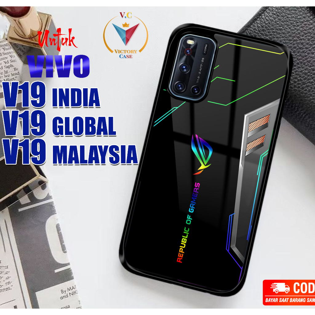 Case Vivo V19 India V19 Global V19 Malaysia Victory Case Motif [ ROG ] Case Hp Glossy Casing Hardcas
