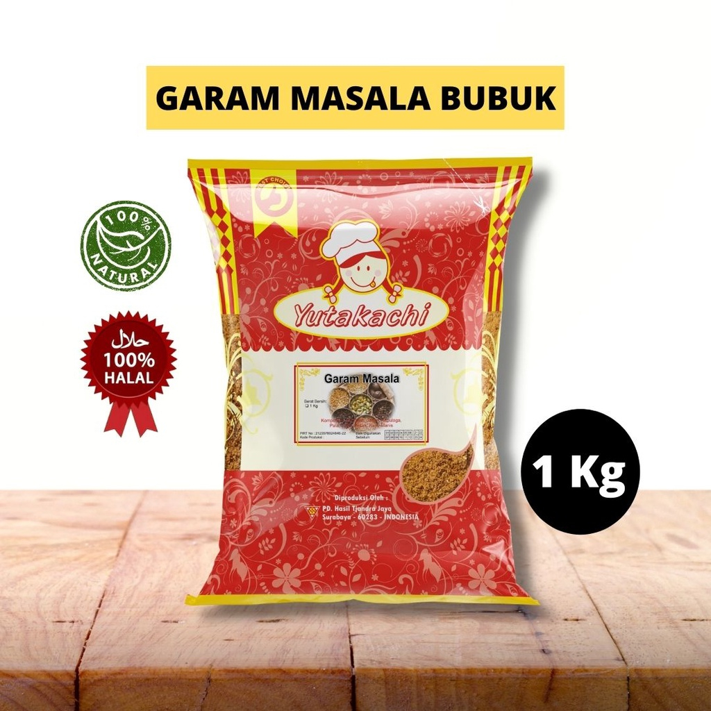 

Garam Masala 1 Kg Yutakachi / Masala Spice Powder Premium