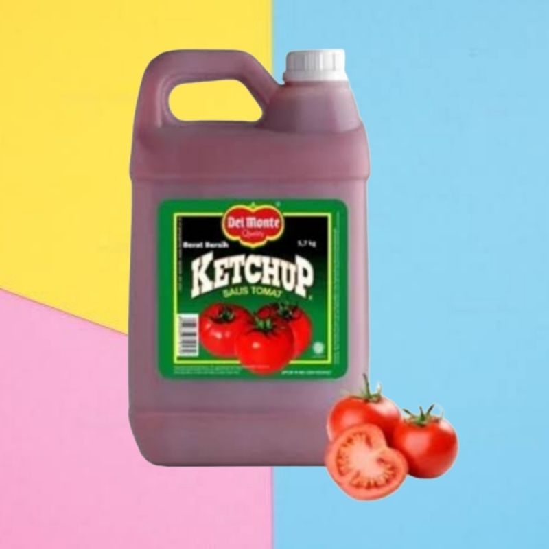 

Delmonte Ketchup Saos Tomat 5.7kg / Saos Tomat Del Monte