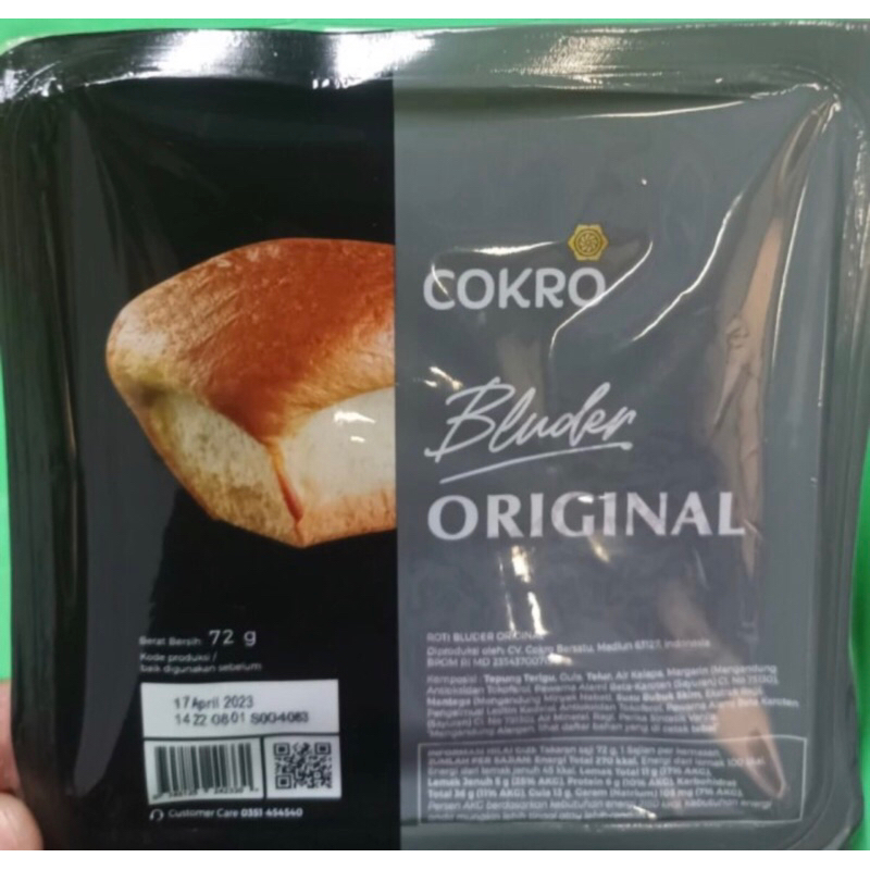 

Roti Bluder Cokro Original / Pack