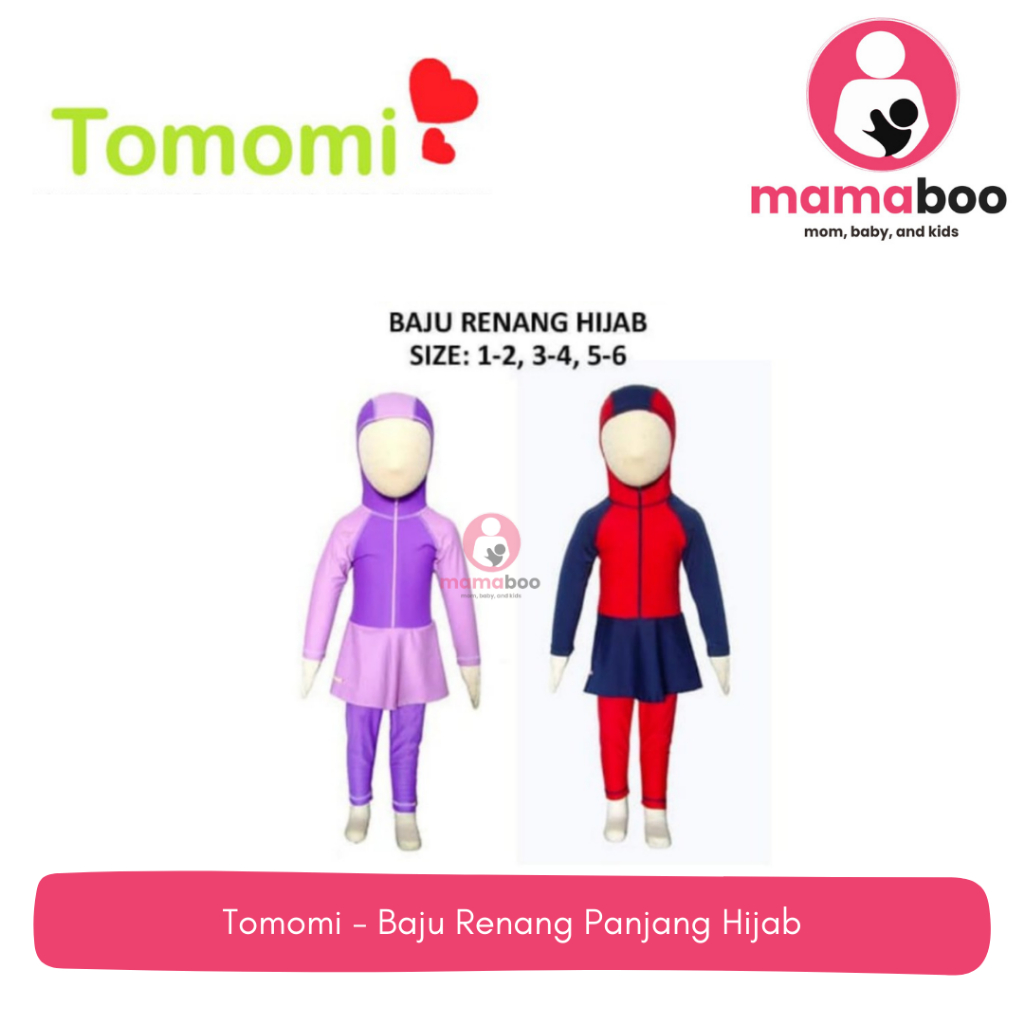 Tomomi - Baju Renang Panjang Hijab