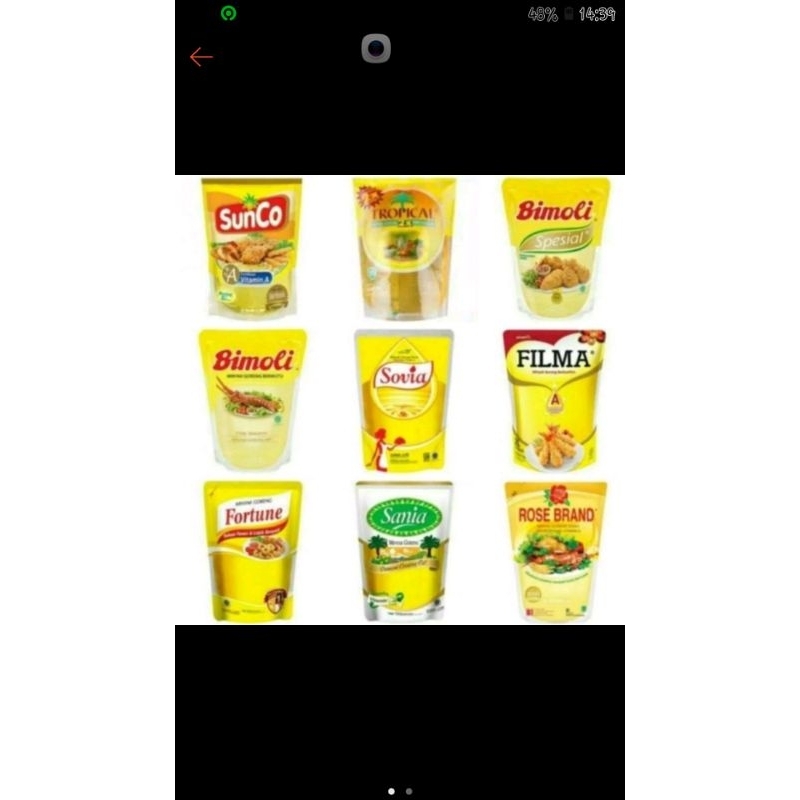 

minyak goreng 1 liter