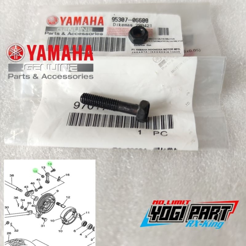 BAUT PAHA REM AS PAHA REM BELAKANG RX KING RXS VIXION SCORPIO ORIGINAL