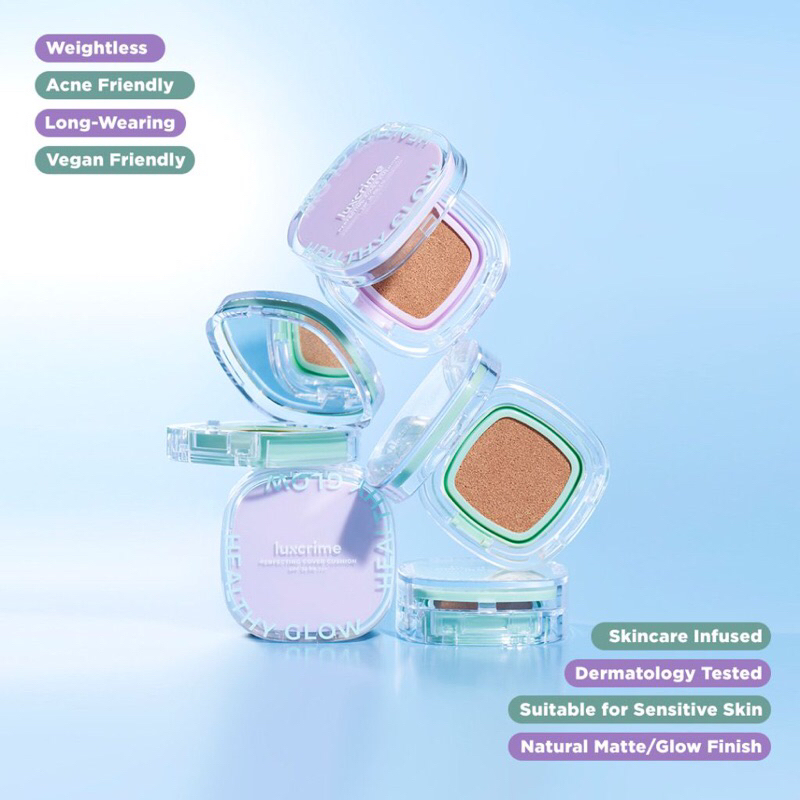 Luxcrime Perfecting Cover Cushion - Velvet Matte SPF 50 PA +++