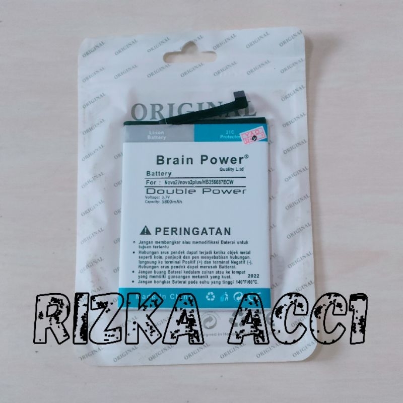 Baterai Huawei Nova Plus /P30 Lite /Nova 2Plus /Nova 2I /Honor 7X /Nova 3I /Mate 10 Lite /G10 HB3566