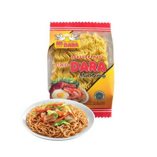 

Burung Dara Mie Kering 136g - 5pcs