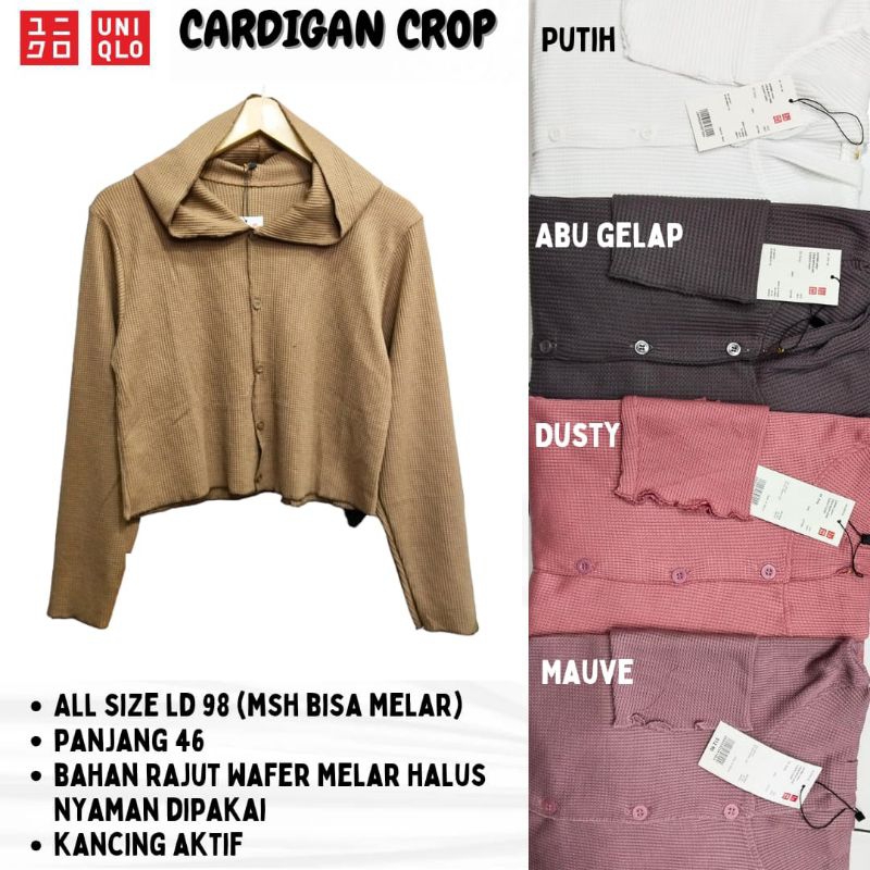 Cardigan Rajut Wanita UNIQLO Cantik