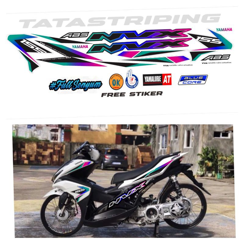 striping aerox 155 aeraox thailand nvx 155