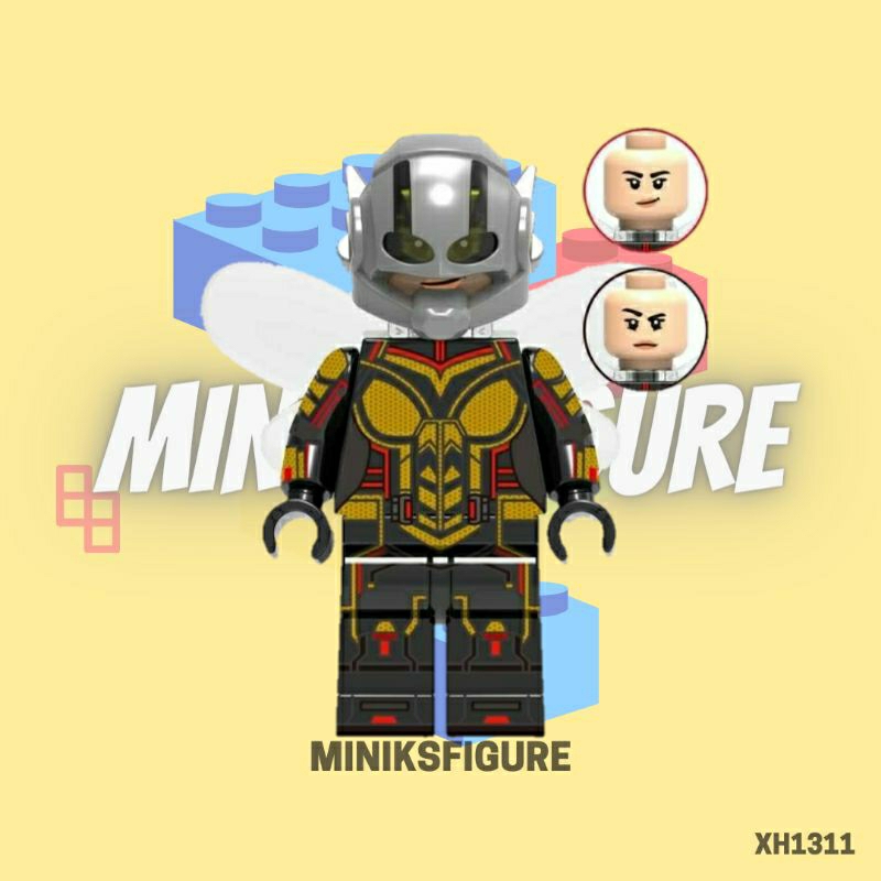 Mainan Balok Minifigure WASP | Ant Man & The WASP Figure | Hope Van Dyne | Avengers
