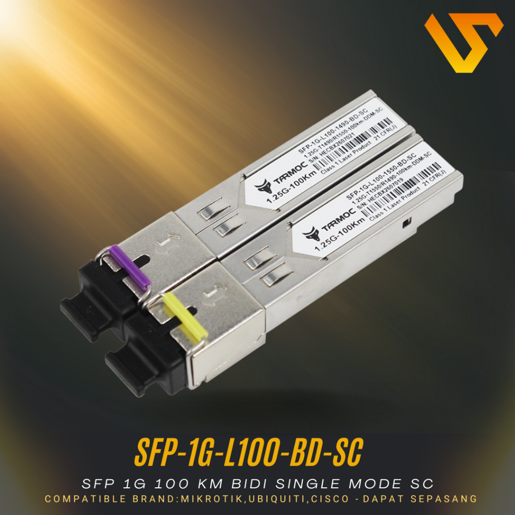 Tarmoc SFP-1G-L100-BD-SC |SFP 1G BIDI 100KM SC SFP 1G 100KM Singlemode