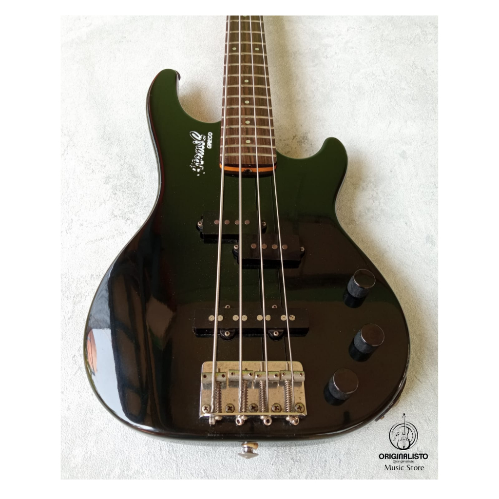 Electric Bass (2nd) 4 strings - Greco AMB-42 Black