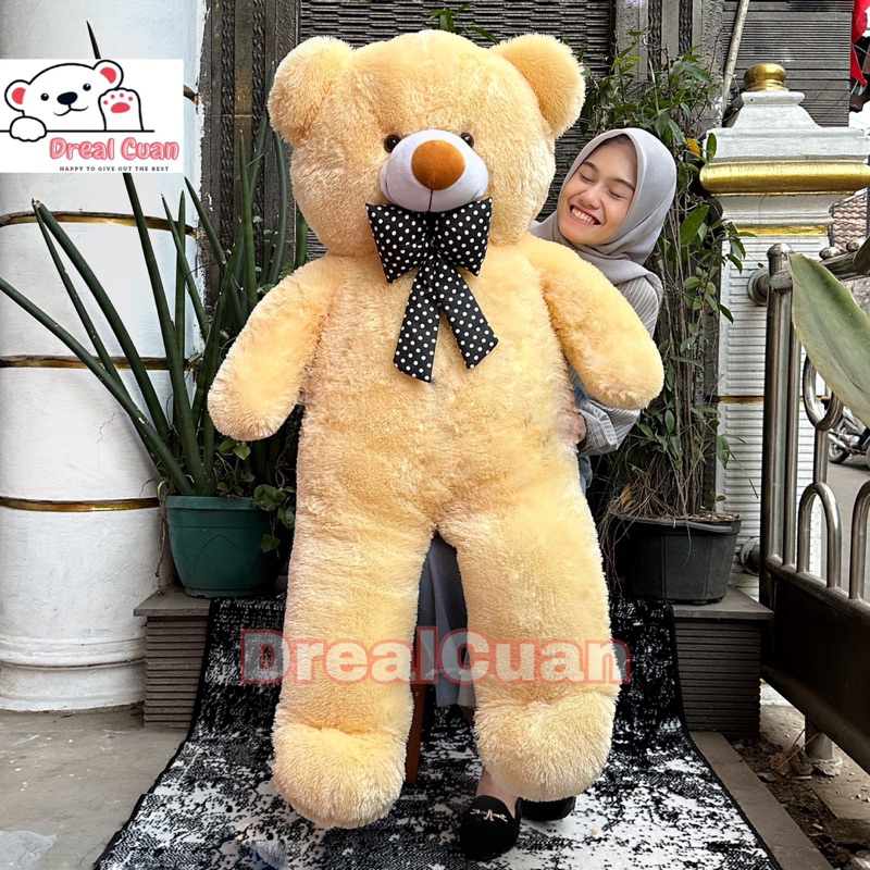 Boneka Teddy Bear Beruang Besar Jumbo 130 cm 1,3 Meter