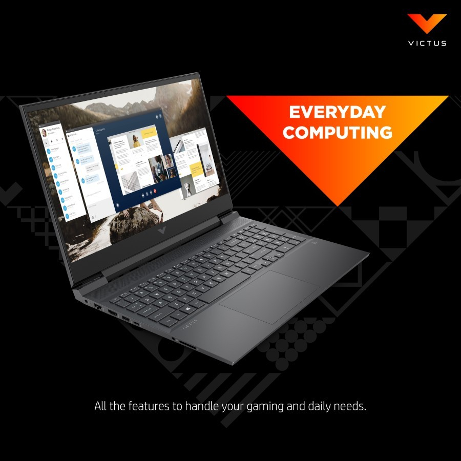 HP Victus 16-D1095TX i7-12700H RTX 3060 RAM 16GB SSD 512GB Win OHS-M
