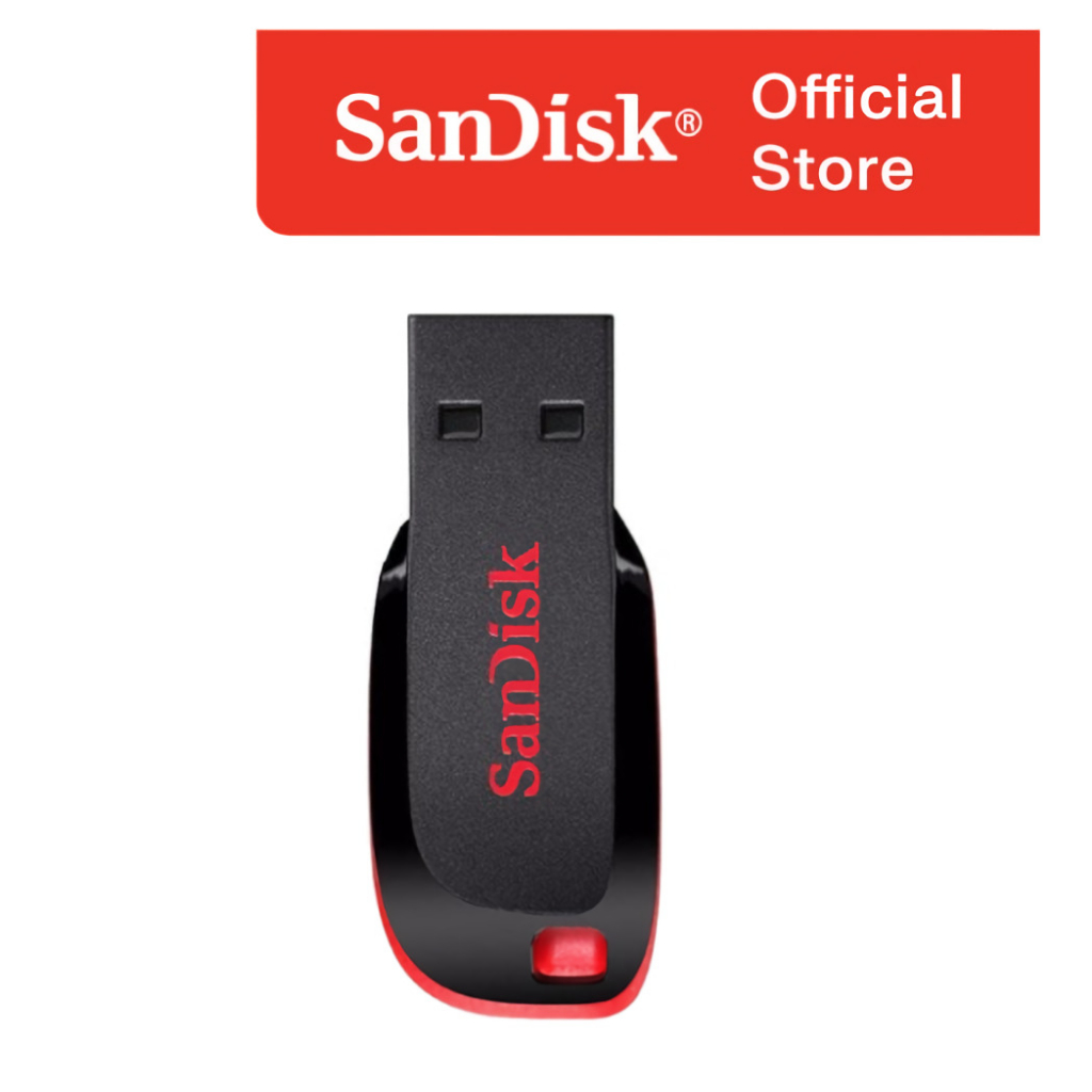 Flashdisk Sandisk Origanal Blade 16 GB - 32GB / Flasdisk Cruzer Blade 16-32 GB (1 Pcs)