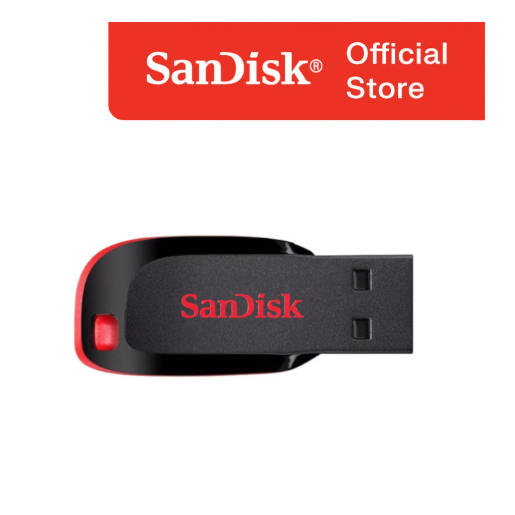 Flashdisk Sandisk Origanal Blade 16 GB - 32GB / Flasdisk Cruzer Blade 16-32 GB (1 Pcs)