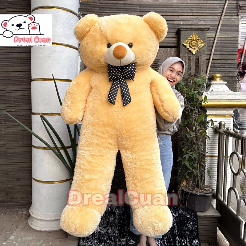boneka teddy bear beruang besar super jumbo 150cm 1,5meter murah