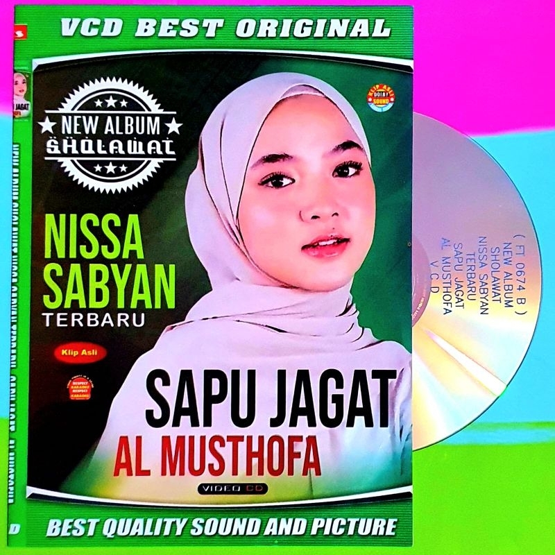 Kaset Video Musik Lagu Religi Islami Nissa Sabyan Terbaru