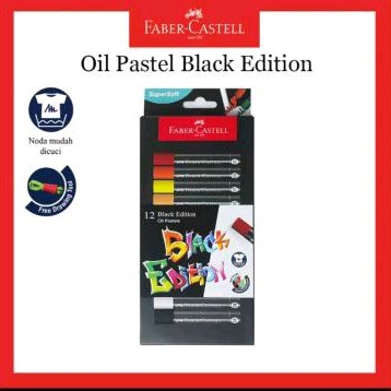 

Oil Pastel Faber castell Black Edition 12W