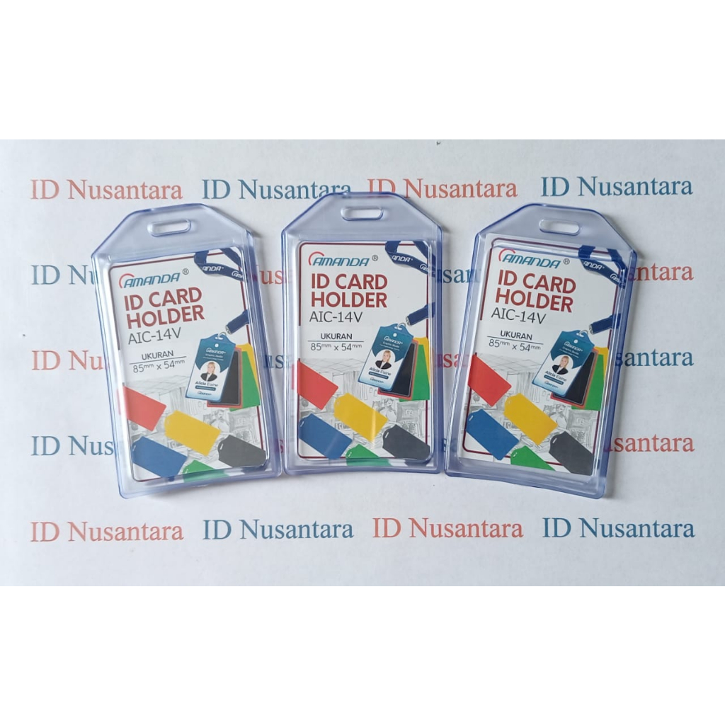 

Casing ID Card T014V Amanda 1 Sisi Potrait (Diri)
