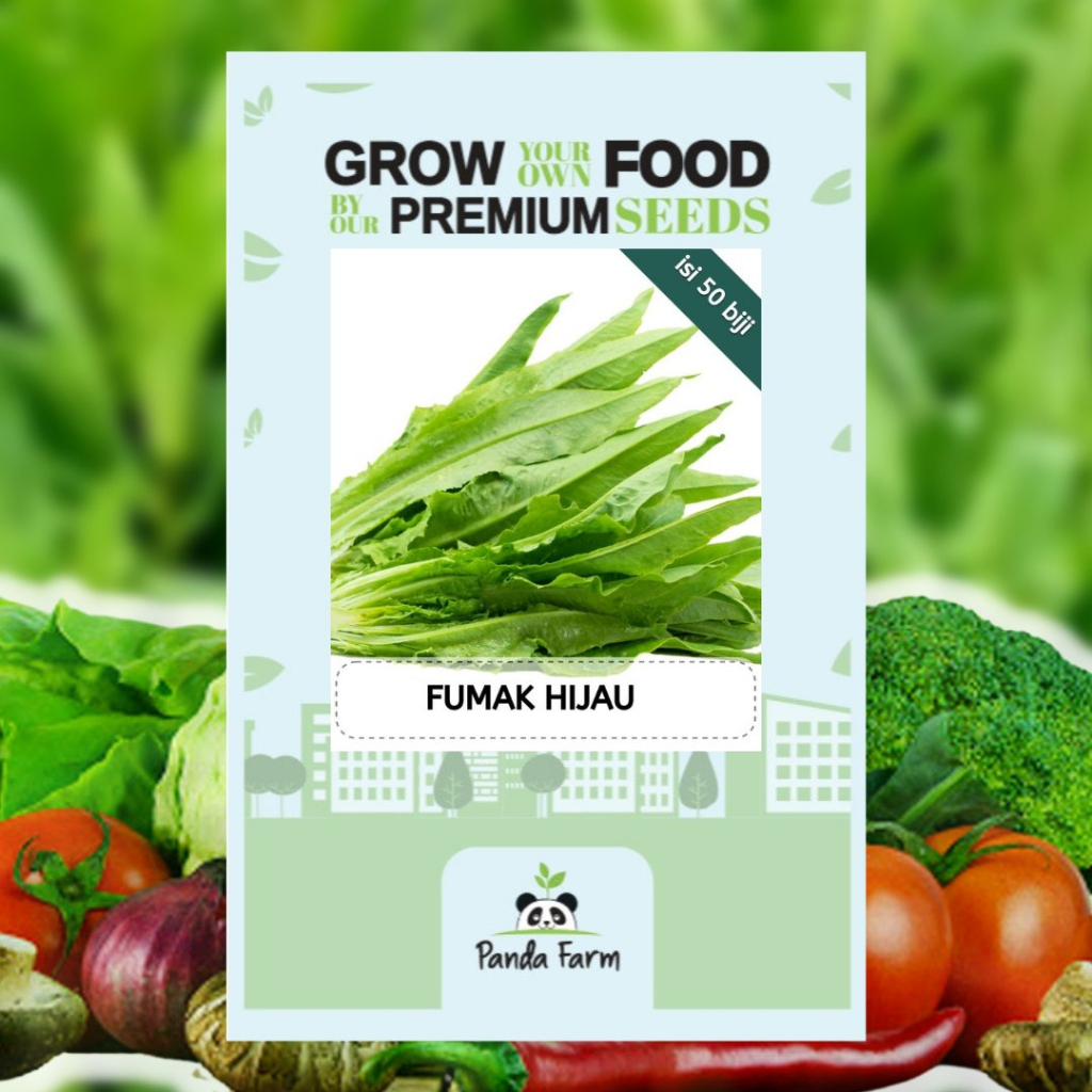 isi 50 Benih Fumak Hijau Panda Farm