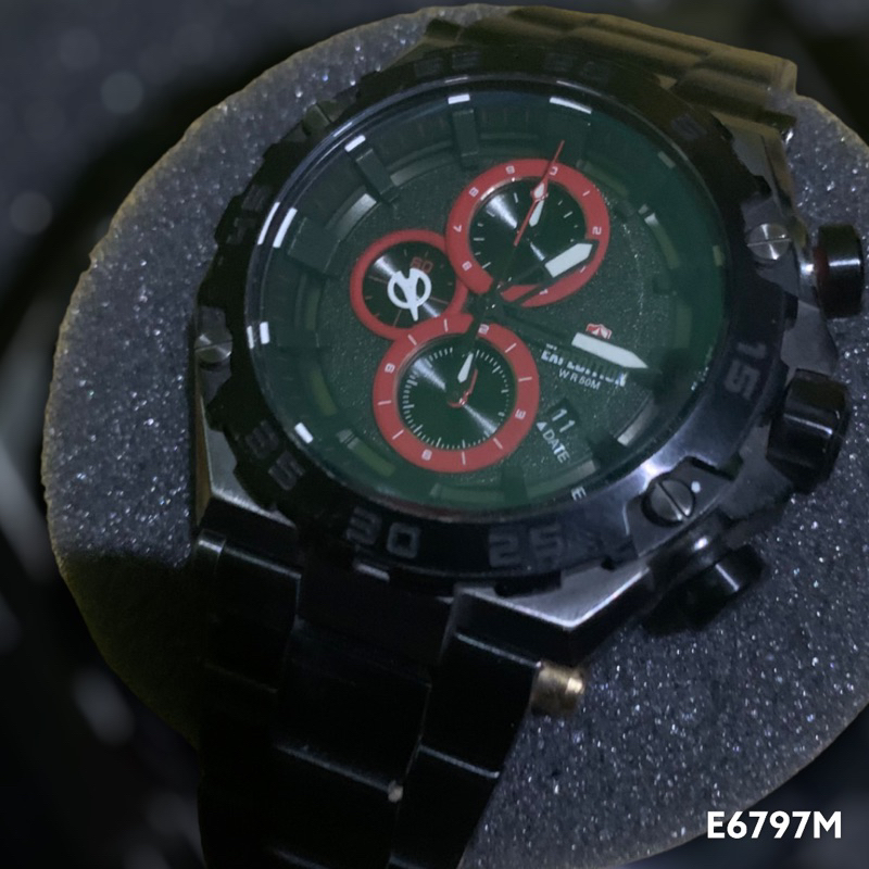 Jam Tangan Pria EXPEDITION E6797M Original BLACK