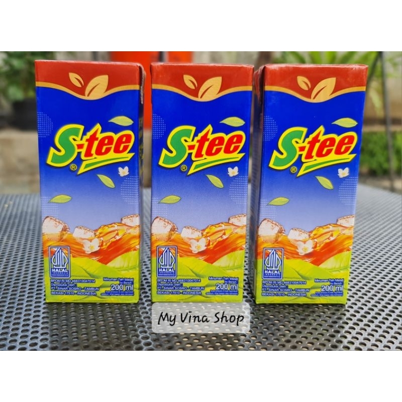 

S-tee 200ml SOSRO Minuman Teh Melati Isi 24 Pcs/Karton