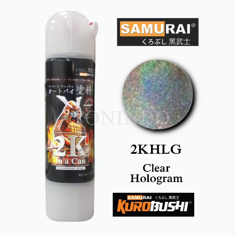 Cat Samurai Clear Hologram 2KHLG Paint + Hardener dalam 1 kaleng